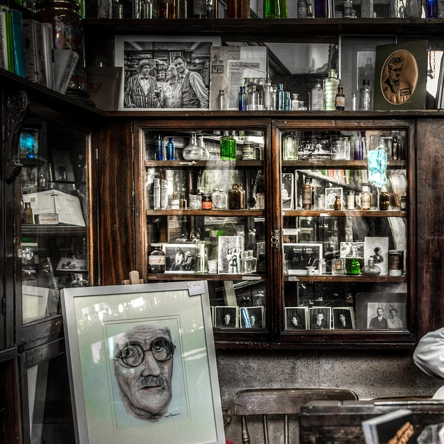 vintage business portrait